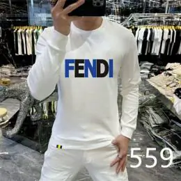 fendi sweatshirt manches longues pour homme s_1259751